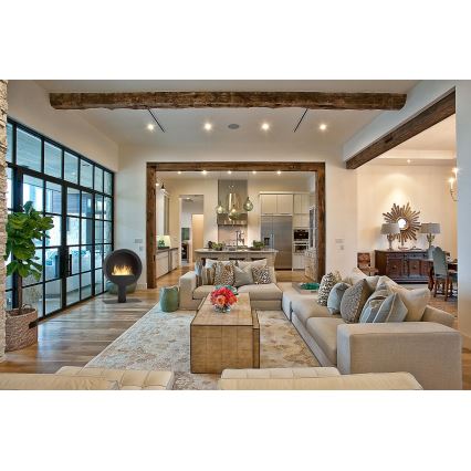 InFire - Lareira BIO d. 70 cm 3kW preto