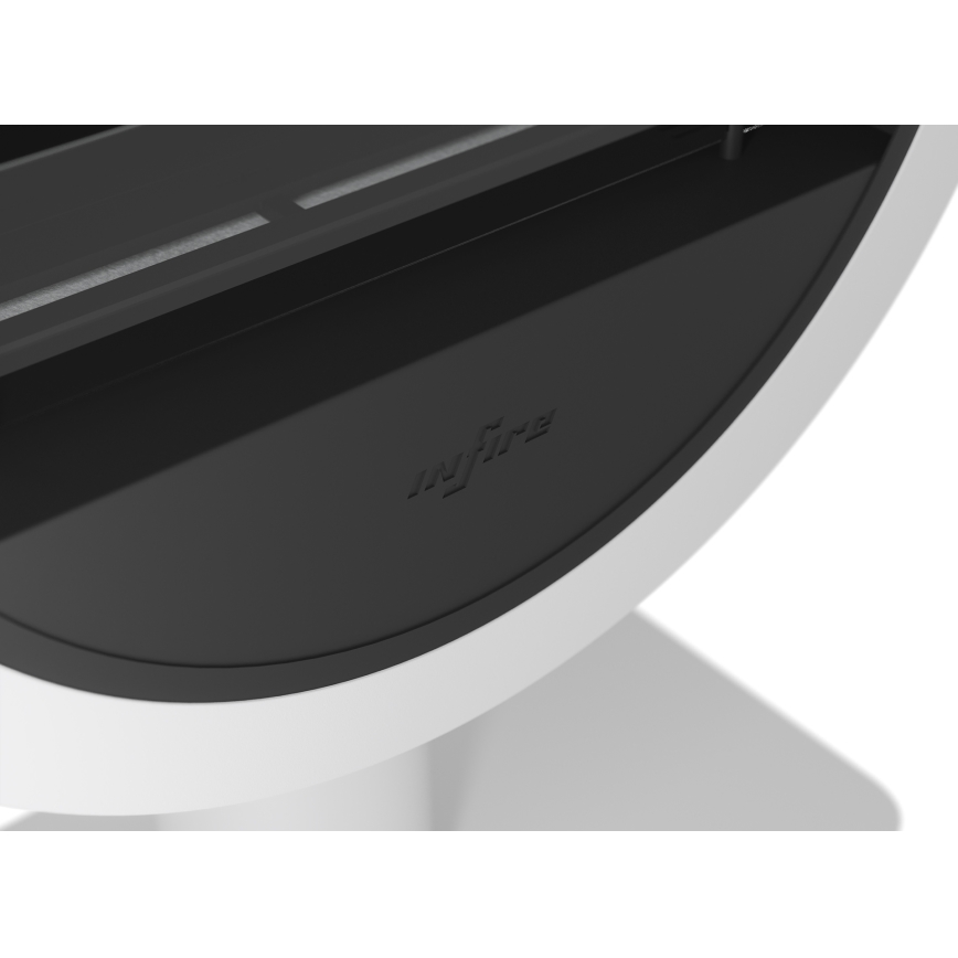 InFire - Lareira BIO d. 72,5 cm 3kW branco