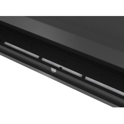 InFire - Lareira BIO embutida 150x50 cm 4,2kW preta