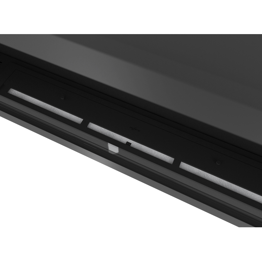 InFire - Lareira BIO embutida 150x50 cm 4,2kW preta