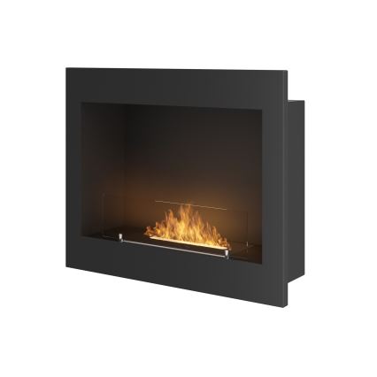 InFire - Lareira BIO Incorporada 49x60 cm 3kW preto