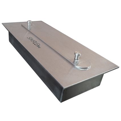 InFire - Lareira BIO Incorporada 49x60 cm 3kW preto