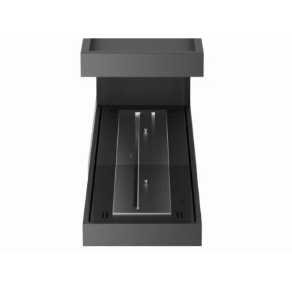 InFire - Lareira de canto BIO 120x50 cm 3kW bifacial