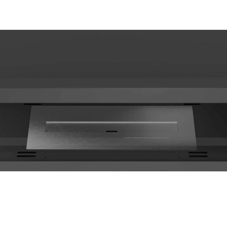 InFire - Lareira de canto BIO 45x90 cm 3kW preto