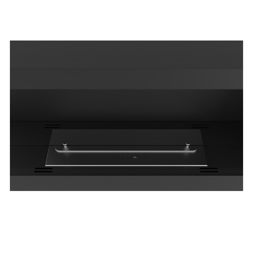 InFire - Lareira de canto BIO 45x90 cm 3kW preto