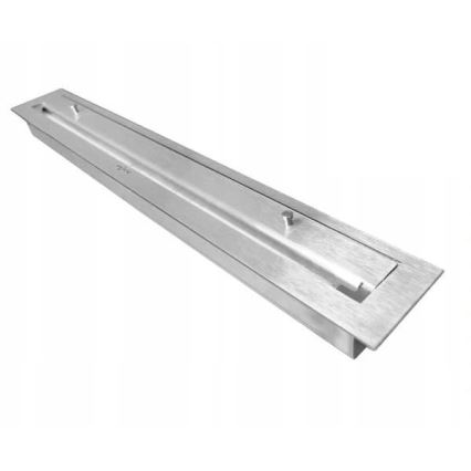 InFire - Lareira embutida BIO 120x50 cm 3kW bifacial