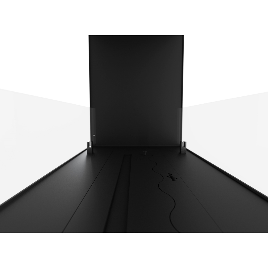 InFire - Lareira embutida BIO 48,5x83,5 cm 3,5kW preto