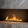 InFire - Lareira embutida BIO 7,5x80 cm 6kW preto