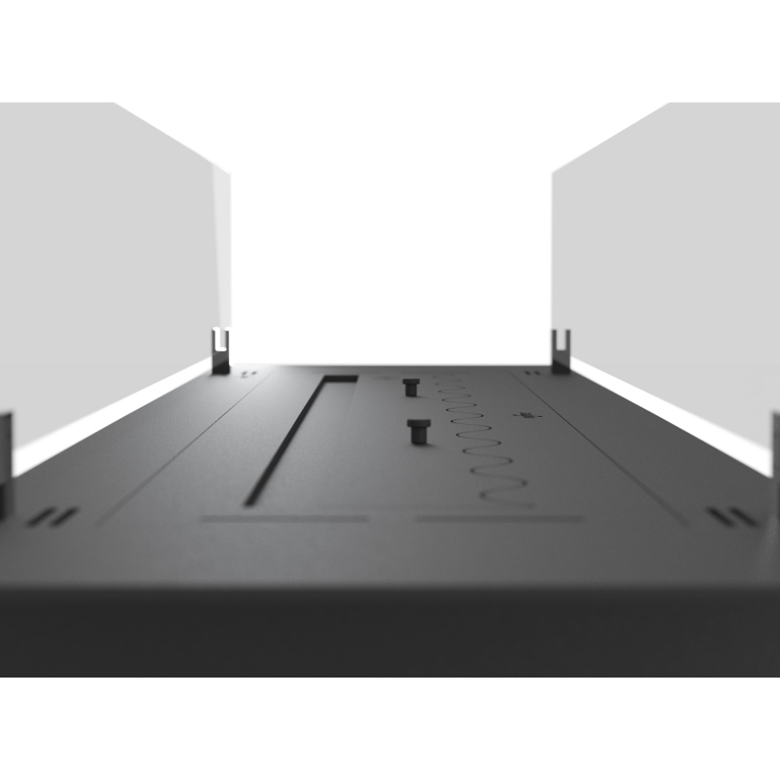 InFire - Lareira embutida BIO 8,5x120 cm 6kW preto