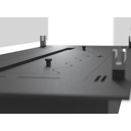 InFire - Lareira embutida BIO 8,5x120 cm 6kW preto