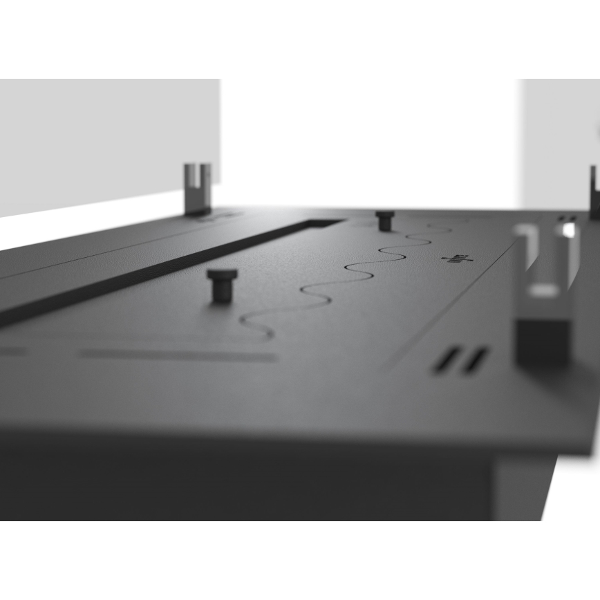 InFire - Lareira embutida BIO 8,5x120 cm 6kW preto