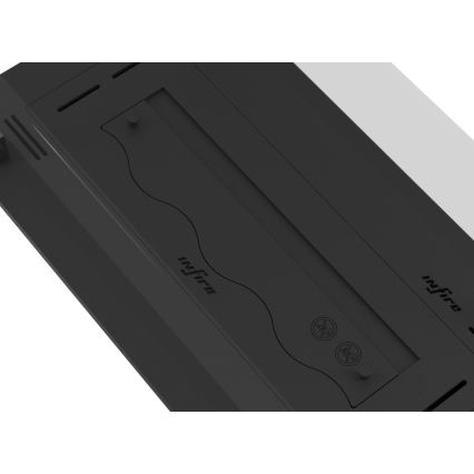 InFire - Lareira embutida BIO 8,5x60 cm 3,5kW preto