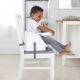 Ingenuity - Almofada para cadeira de refeição 2em1 BABY BASE turquesa