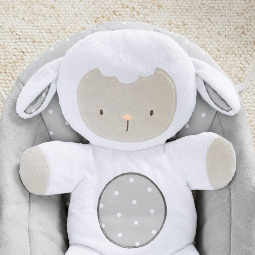 Ingenuity - Baloiço de criança com melodia CUDDLE LAMB 4xLR14