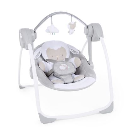Ingenuity - Baloiço de criança com melodia CUDDLE LAMB 4xLR14