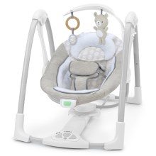 Ingenuity - Espreguiçadeira vibratória para bebé com melodia MORRISON