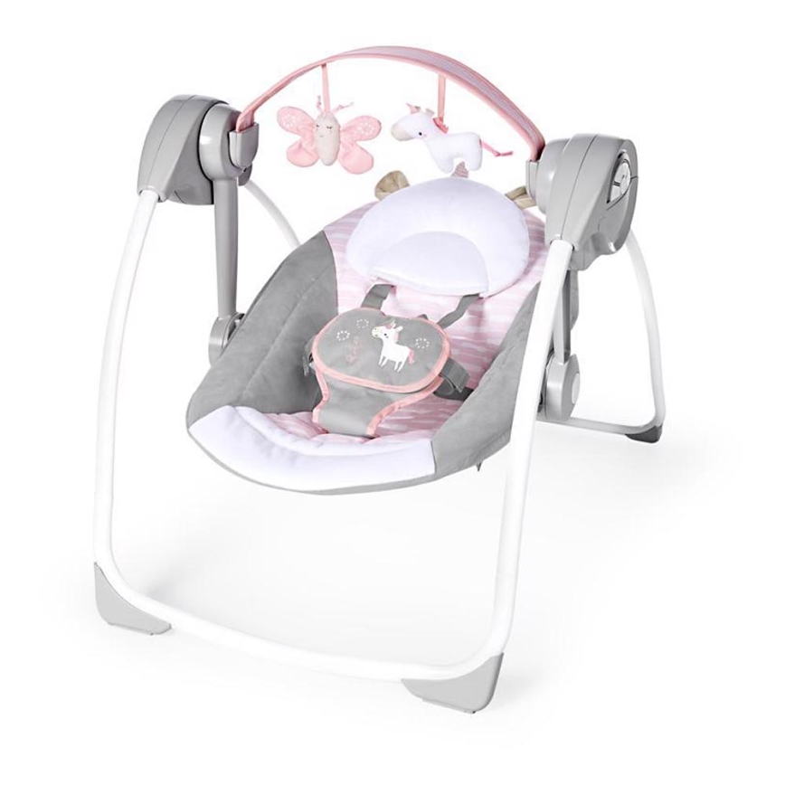 Ingenuity - de Criança baloiço com uma melodia FLORA THE UNICORN 4xLR14