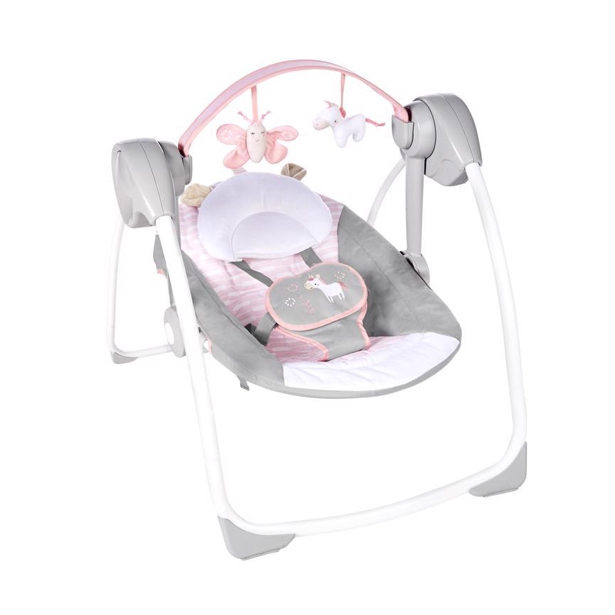 Ingenuity - de Criança baloiço com uma melodia FLORA THE UNICORN 4xLR14