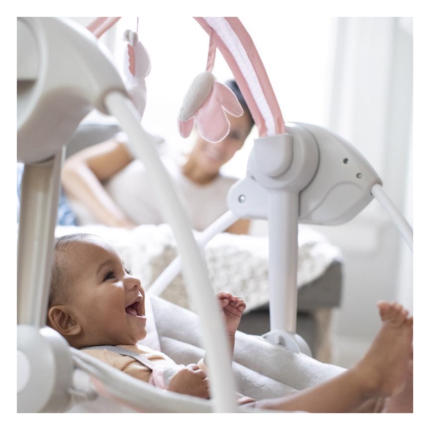 Ingenuity - de Criança baloiço com uma melodia FLORA THE UNICORN 4xLR14