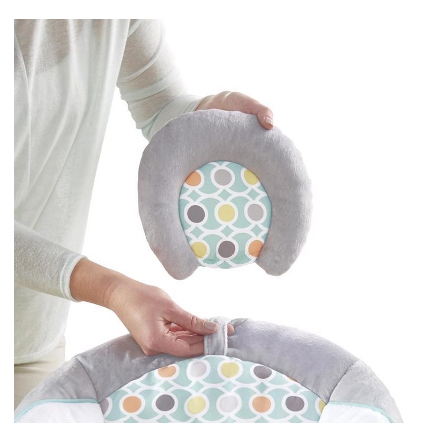 Ingenuity - Espreguiçadeira vibratória para bebé com melodia MORRISON 3xC