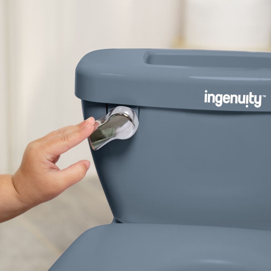 Ingenuity - Sanita infantil com som MY SIZE azul 2xAAA