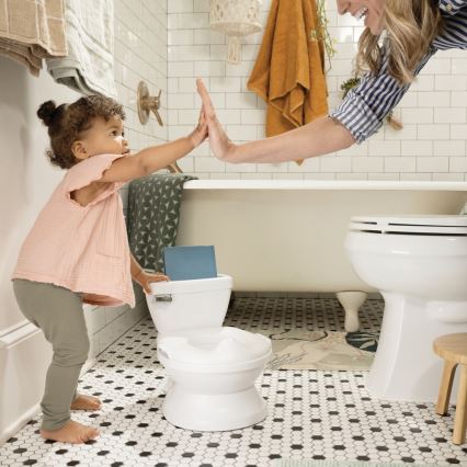 Ingenuity - Sanita infantil com som MY SIZE branca 2xAAA