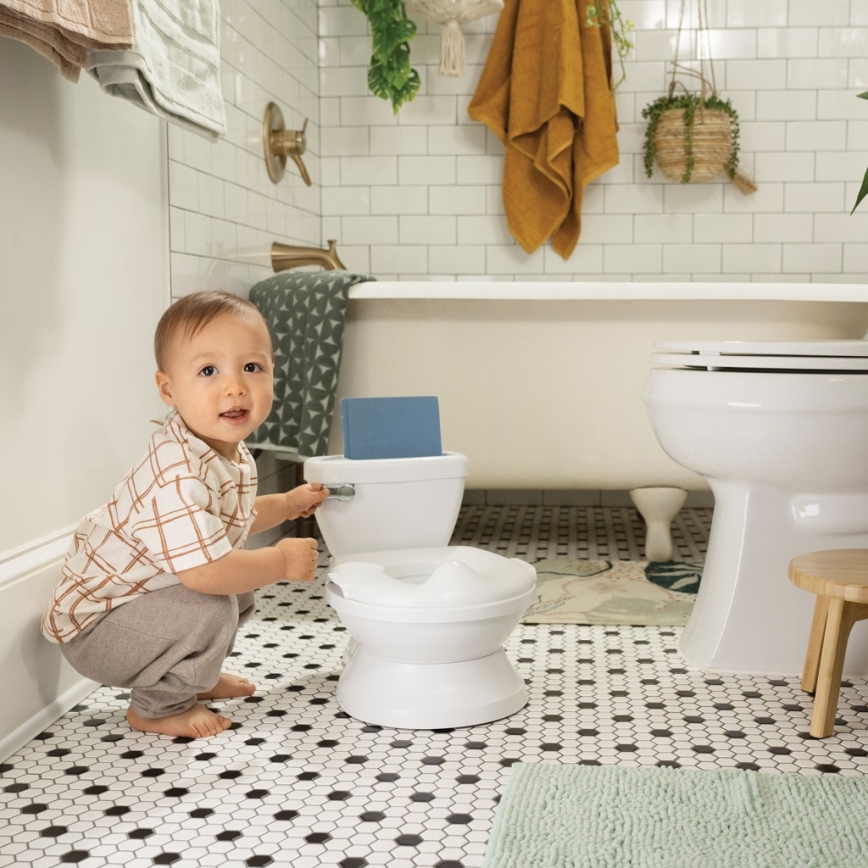 Ingenuity - Sanita infantil com som MY SIZE branca 2xAAA