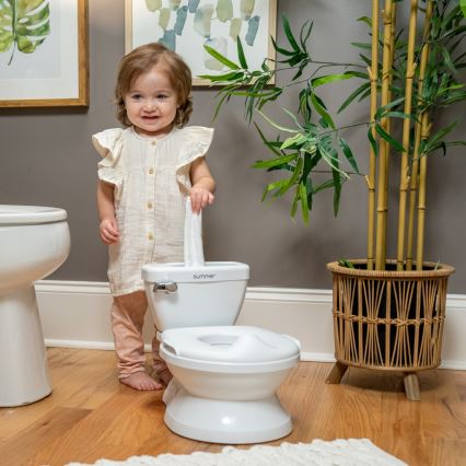 Ingenuity - Sanita infantil com som MY SIZE branca 2xAAA