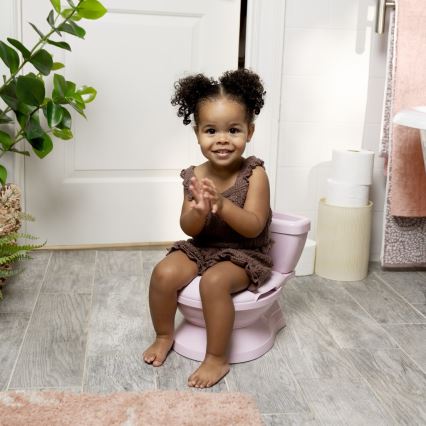 Ingenuity - Sanita infantil com som MY SIZE rosa 2xAAA