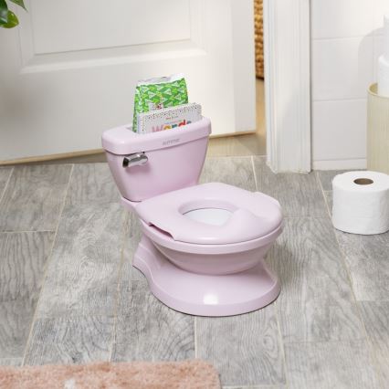Ingenuity - Sanita infantil com som MY SIZE rosa 2xAAA