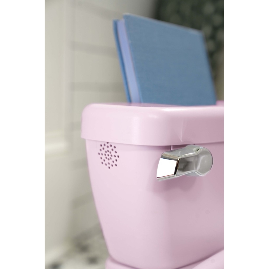 Ingenuity - Sanita infantil com som MY SIZE rosa 2xAAA
