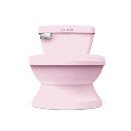 Ingenuity - Sanita infantil com som MY SIZE rosa 2xAAA
