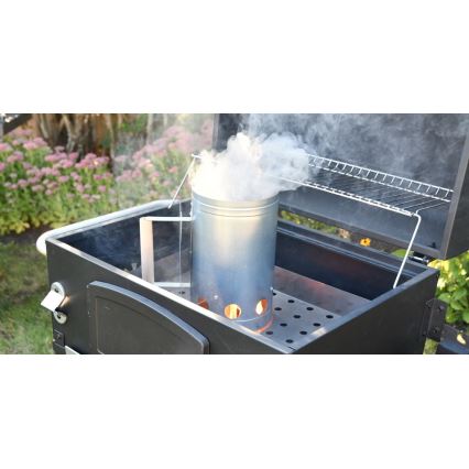 Iniciador de carvão vegetal e briquete