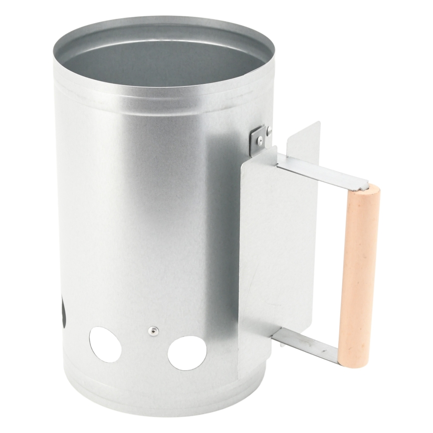 Iniciador de carvão vegetal e briquete