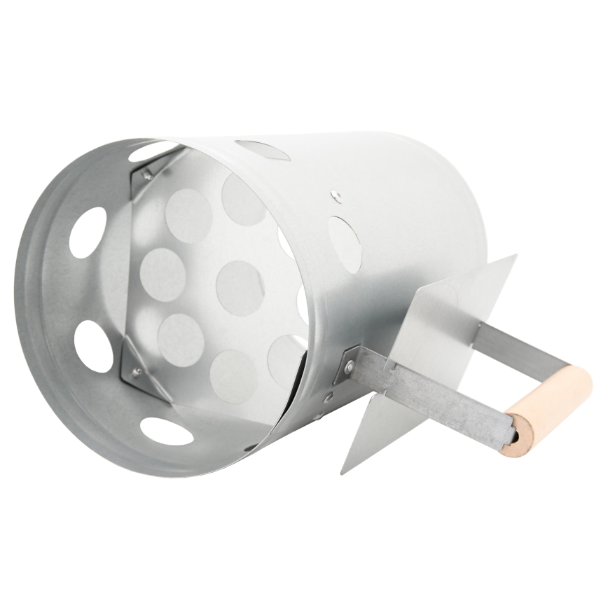 Iniciador de carvão vegetal e briquete