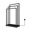 Instal Projekt - Toalheiro elétrico MOBE 105W 90x50 cm preto