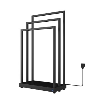 Instal Projekt - Toalheiro elétrico MOBE 105W 90x50 cm preto