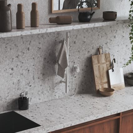 Instal Projekt - Toalheiro elétrico TUBIES 32 W 60 x 9 cm branco
