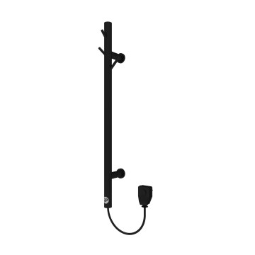 Instal Projekt - Toalheiro elétrico TUBIES 32W 60x9 cm preto