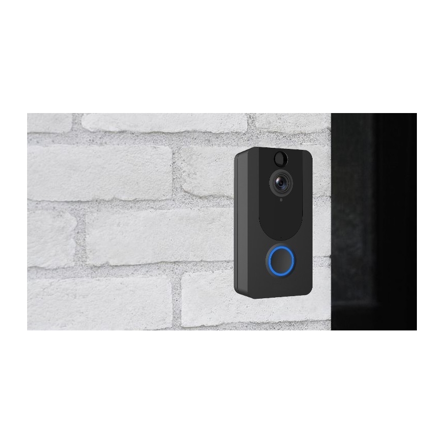 Intercomunicador Wi-Fi sem fios com video porteiro 1080p IP64