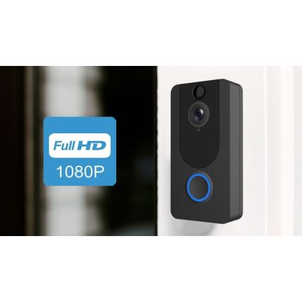 Intercomunicador Wi-Fi sem fios com video porteiro 1080p IP64