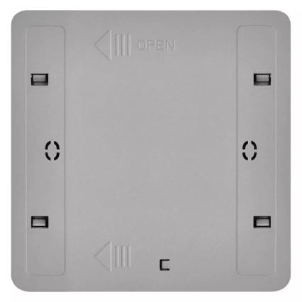 Interruptor 1-botão GoSmart 1xCR2430 Tuya preto