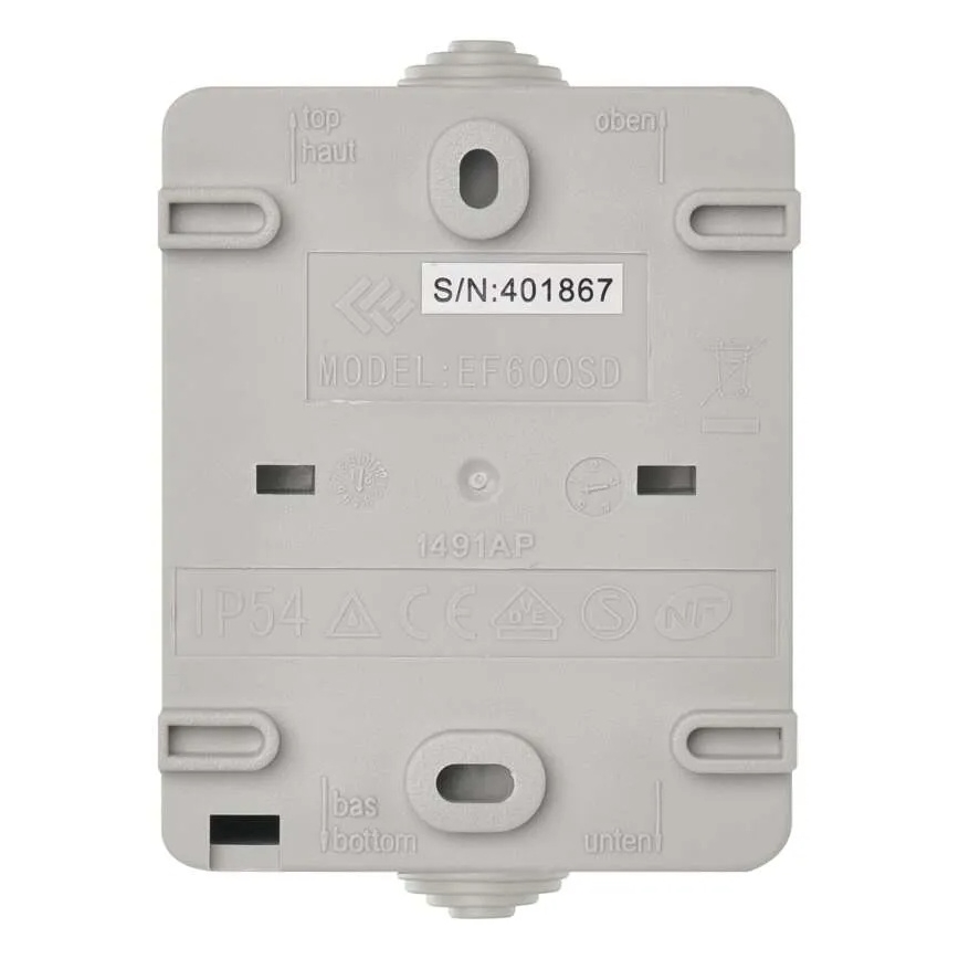 Interruptor de 1 botão IP54