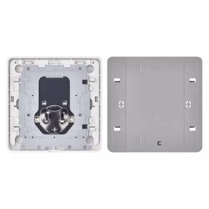 Interruptor 2-botões GoSmart 1xCR2430 Tuya branco