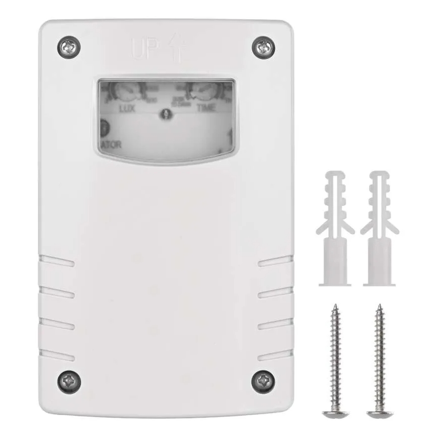 Interruptor crepuscular 1800W/230V IP65 branco