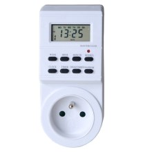Interruptor digital de temporizador semanal 16A/230V