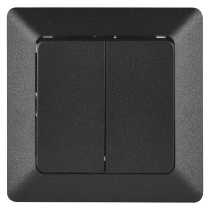 Interruptor doméstico série 250V/10A antracite