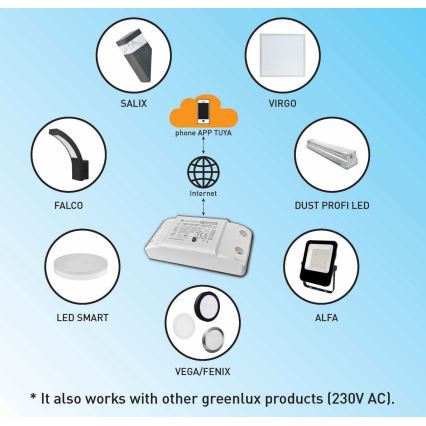 Interruptor inteligente para eletrodomésticos 230V Tuya de 1 canal Wi-Fi