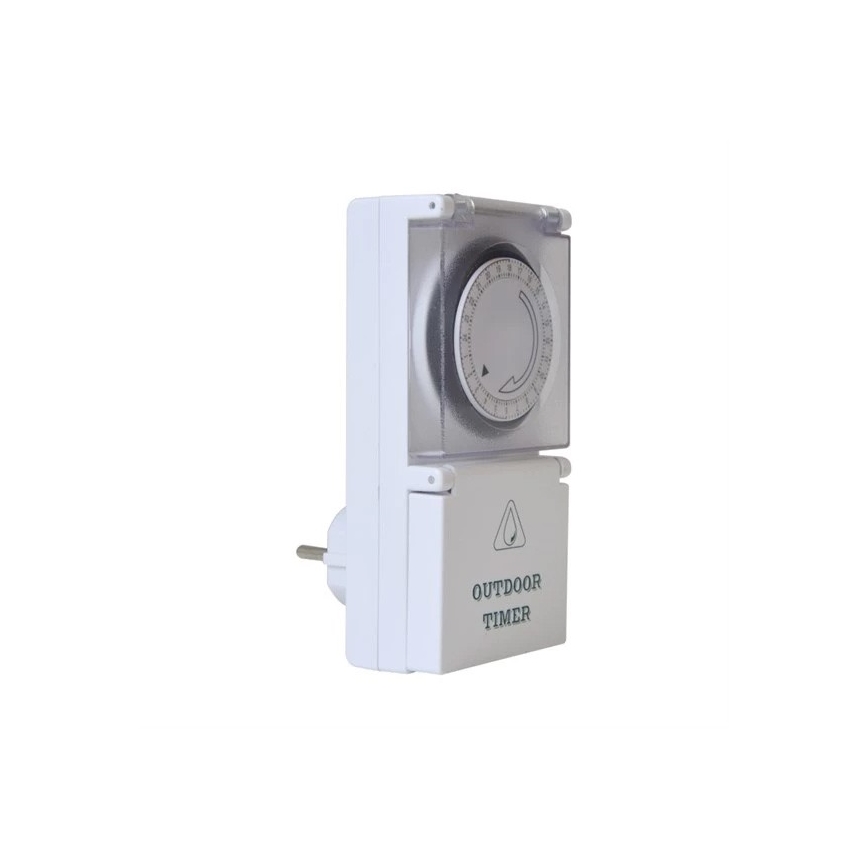 Interruptor mecânico exterior com temporizador diário 16A/230V IP44