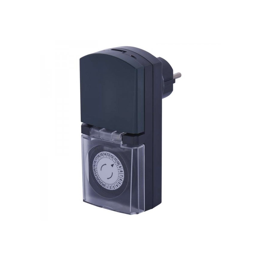 Interruptor temporizador mecánico para exterior SCHUKO IP44